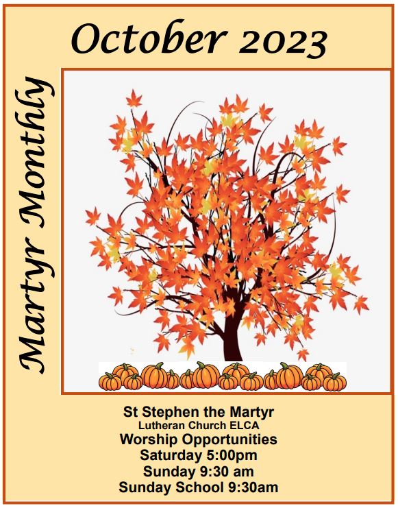 Martyr cover Oct
